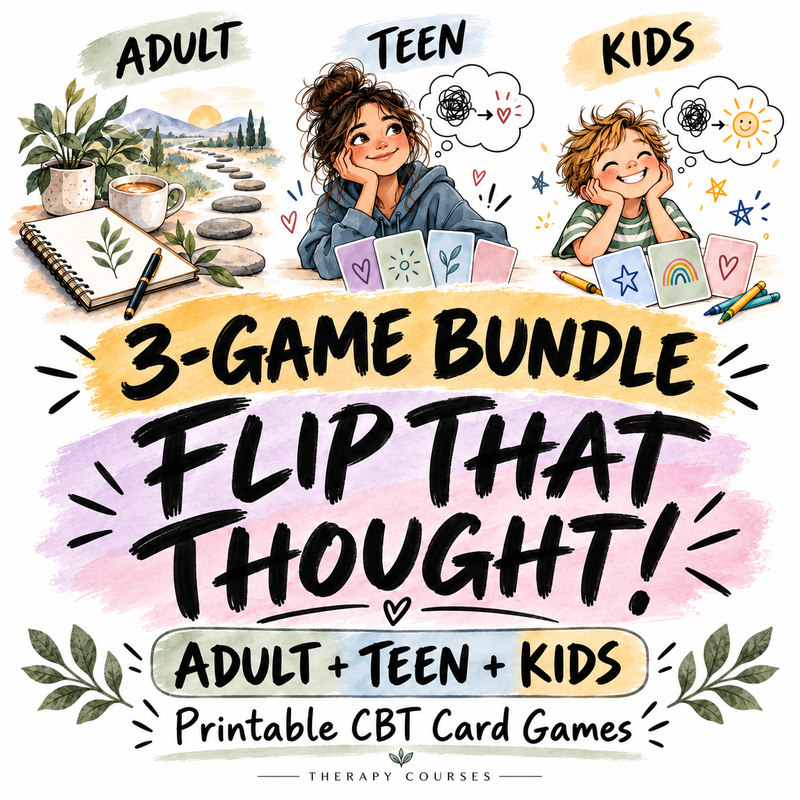 Therapy game cards