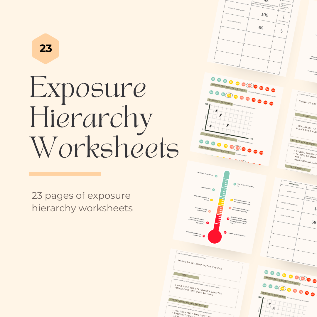 Exposure Hierarchy Psychology Tools exposure-hierarchy-psychology-tools