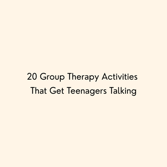 20 Group Therapy Activities That Get Teenagers Talking