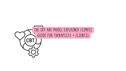 the ABC of CBT Therapy 