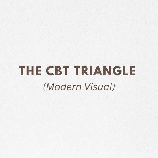 The CBT Triangle (Modern Visual)