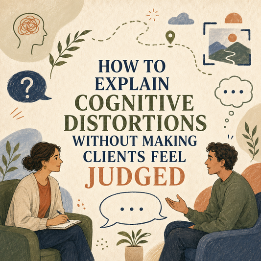 How to Explain Cognitive Distortions to Therapy Clients: Ideas & Scripts for Therpaists