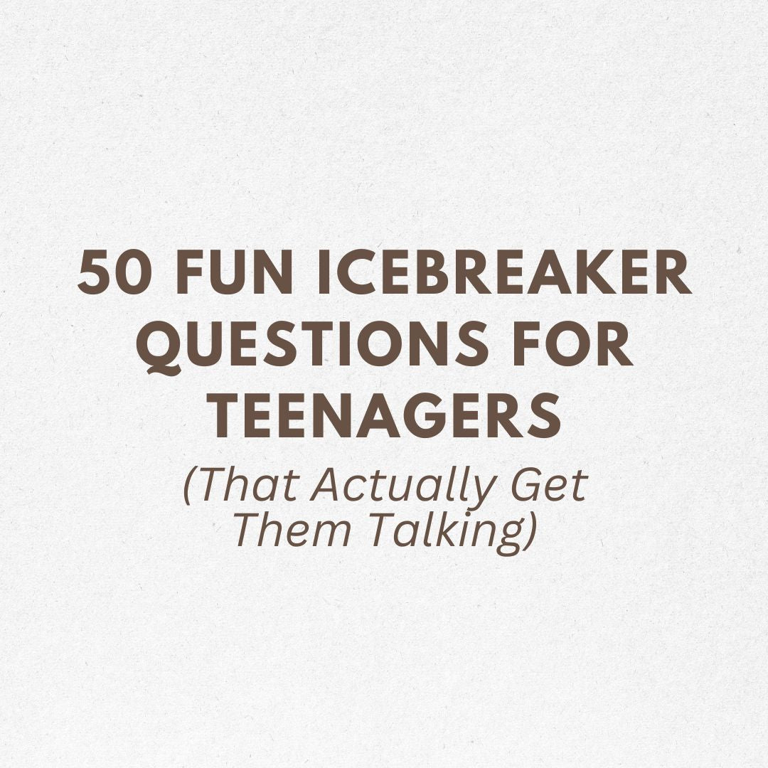50 Fun Icebreaker Questions for Teenagers