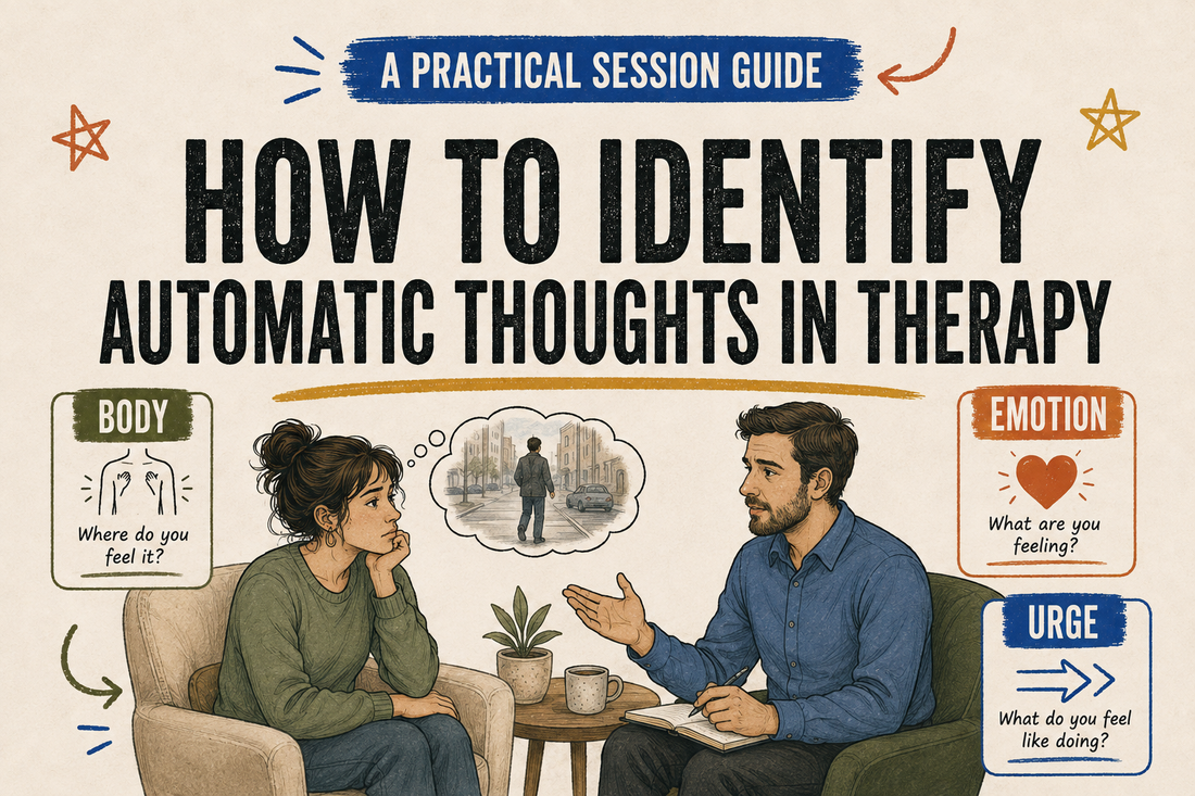 how to identify automatic thoughts in therapy