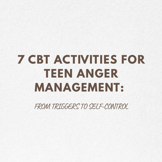 cbt activities for teen anger managment