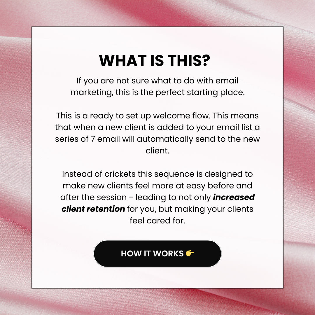 Email Marketing Templates for Therapists - 7 Email Welcome Series for New Clients (done-for-you)