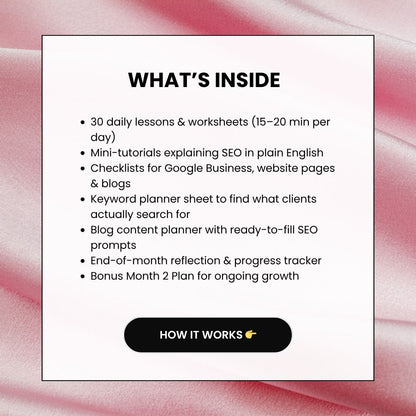 SEO for Therapists — 30-Day Action Plan to Get Found Online and Attract More Clients