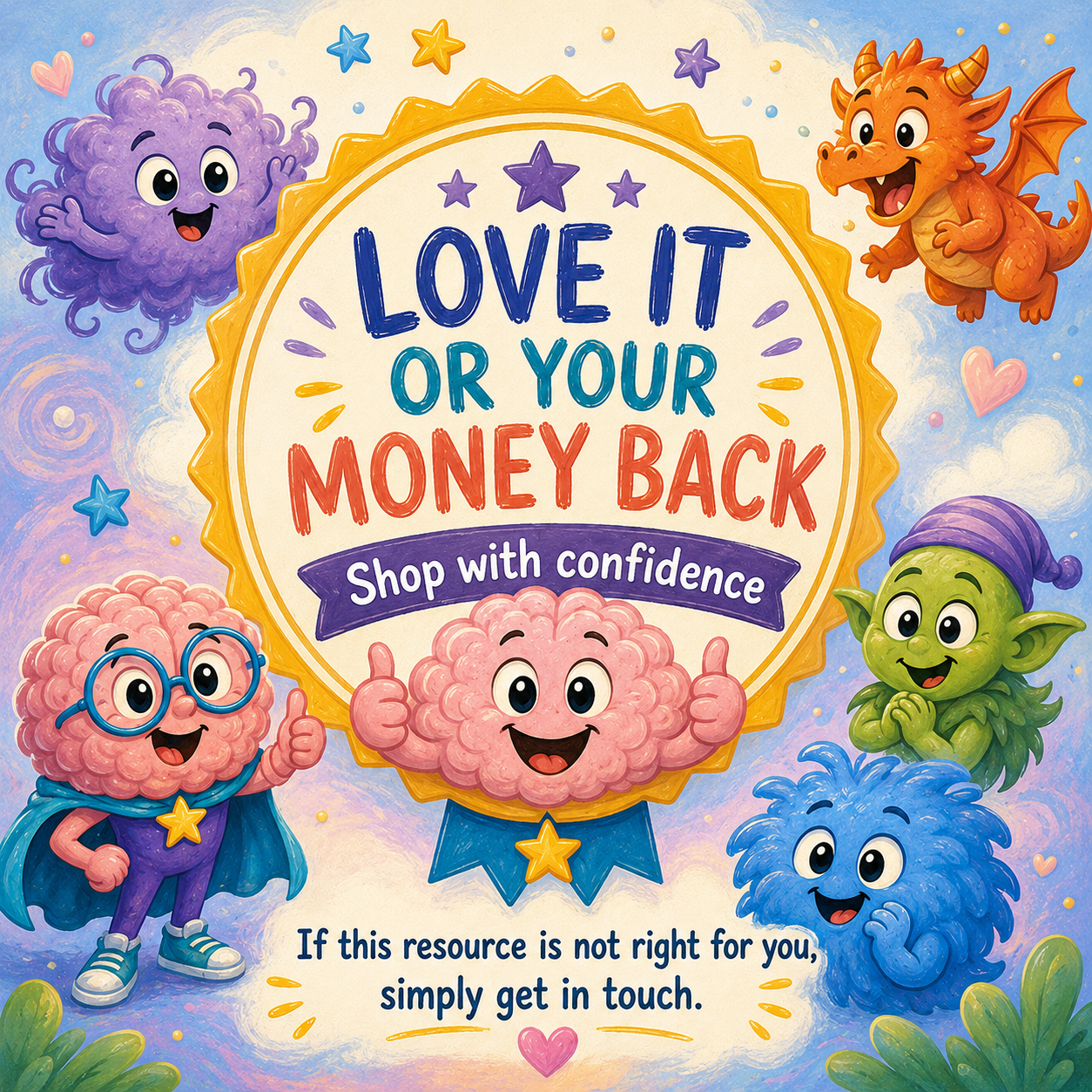 Flip That Thought! Kids Edition - Learn CBT in a fun way, Therapy Game Schools/Groups