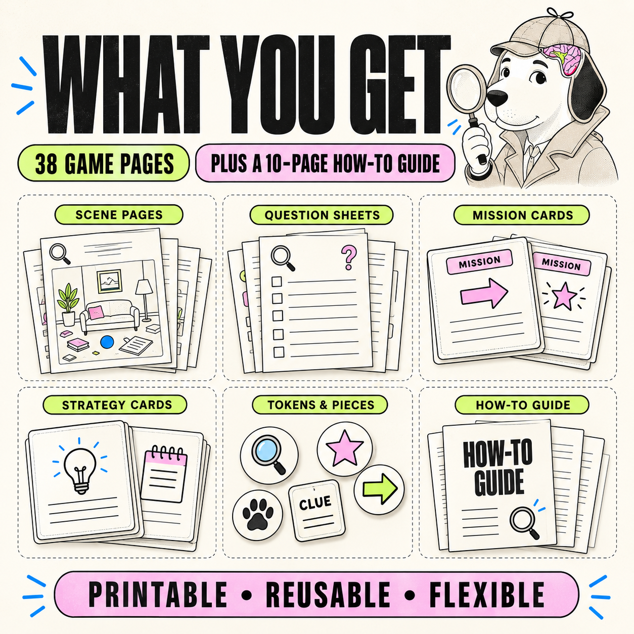 Focus Detective: ADHD skills game for kids & teens, fun learn practical focus strategies