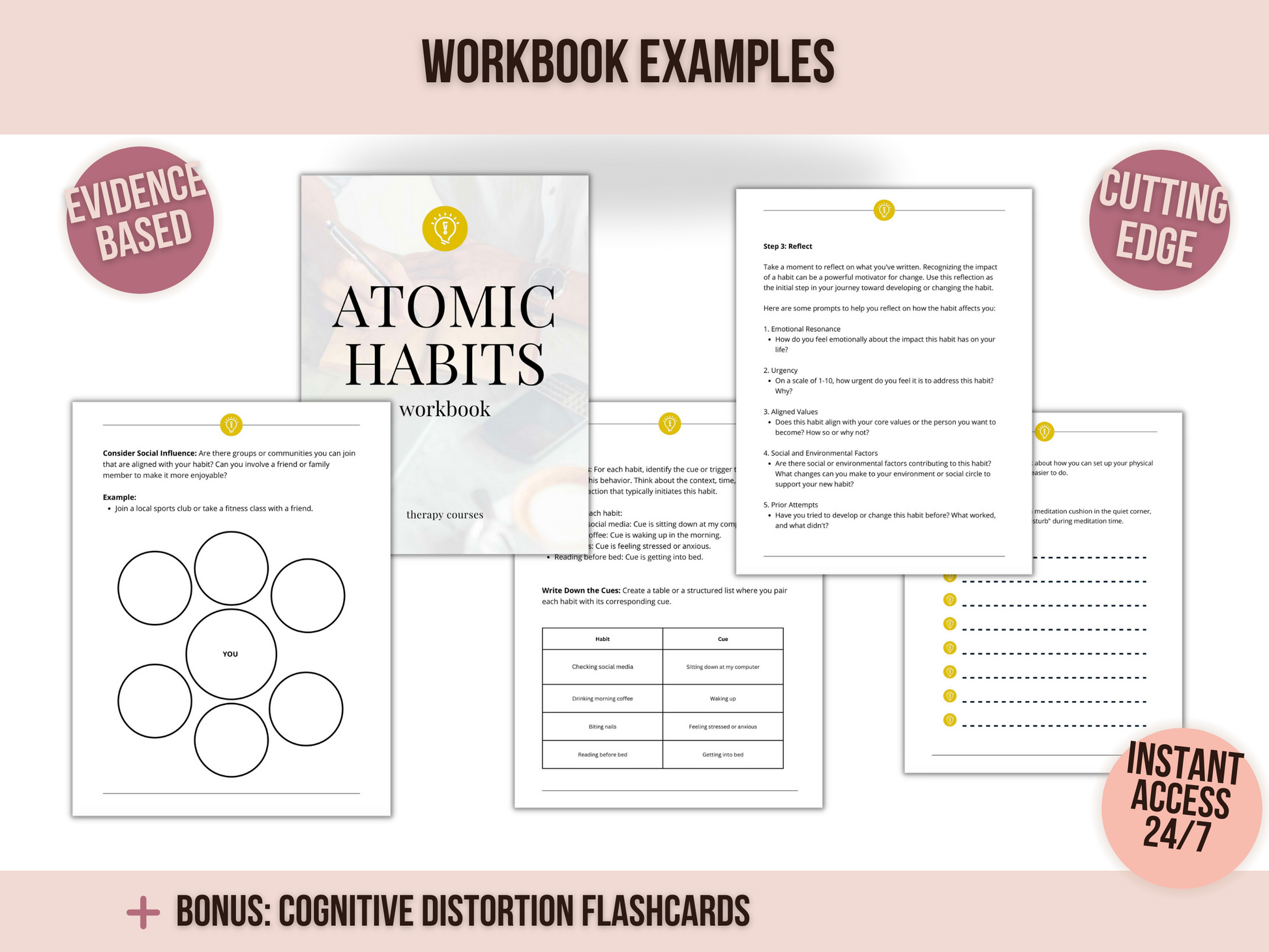 atomic-habits-worksheets-based-on-james-clear-s-book-therapy-courses for Free Printable Atomic Habits Worksheets Pdf Atomic Habits Worksheets - Based on James Clear's Book – Therapy Courses for Free Printable Atomic Habits Worksheets Pdf