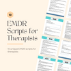10 EMDR Scripts - EMDR scripts Worksheets inc Butterfly, Body, Safe Di ...