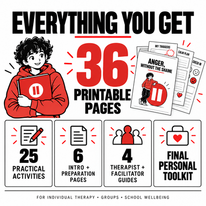 Anger Management Activities for Adolescents: 25 Practical Exercises for Teens (Group ready)