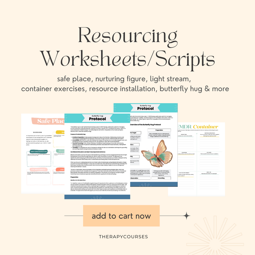 EMDR Worksheets for Therapists: Scripts, Tools, Handouts, History Taki ...