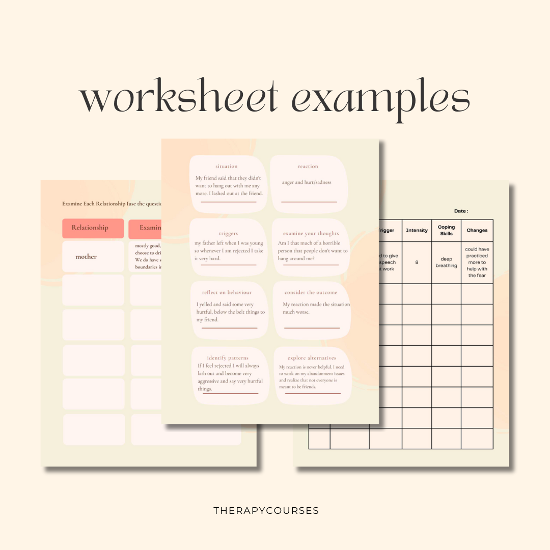 Psychodynamic Therapy Worksheets + Techniques pdf