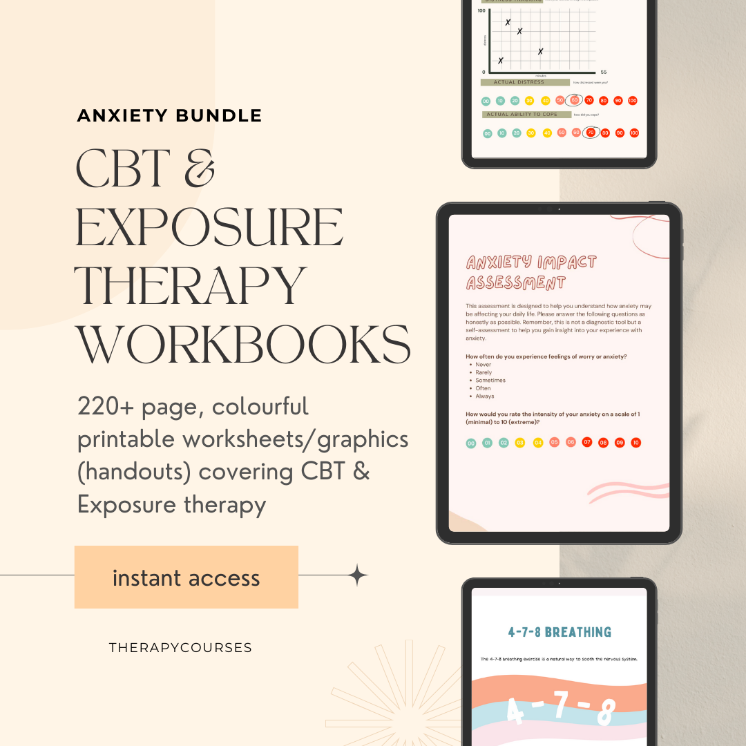 cbt exposure worksheets