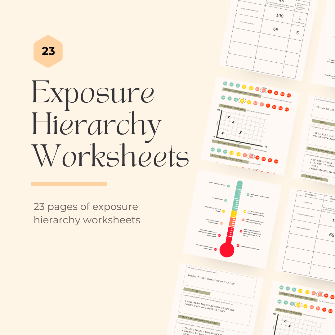 Exposure Hierarchy Worksheet pdf