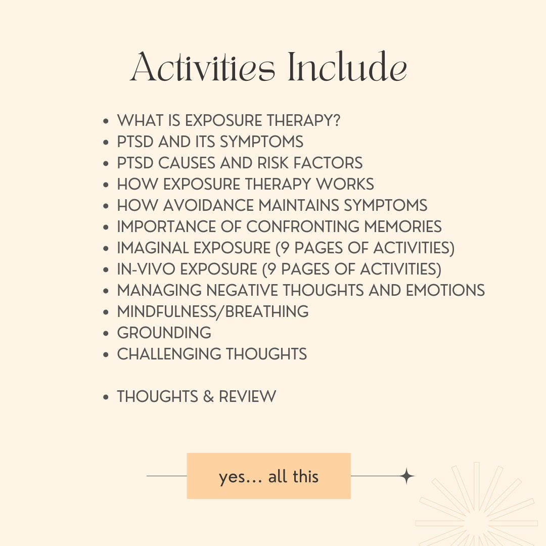 Exposure Therapy for PTSD - How to do Exposure for PTSD Workbook