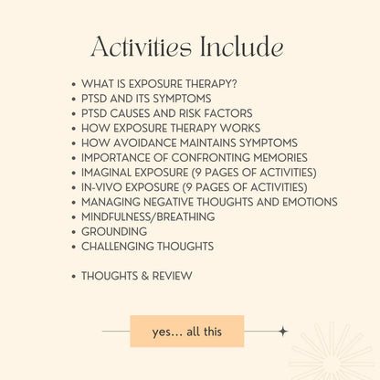 Exposure Therapy for PTSD - How to do Exposure for PTSD Workbook