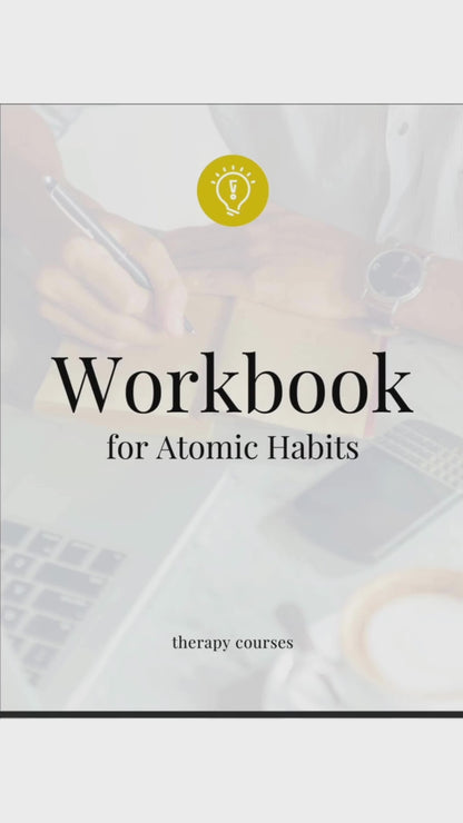 200 Atomic Habits Worksheets - 1% Exercises, Implement Habits, Take Action Digital pdf
