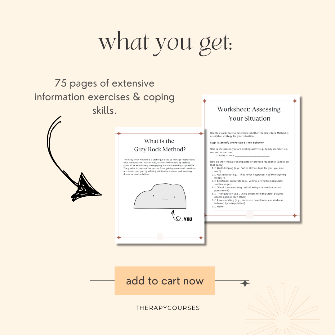 Npd Worksheets.pdf Grey Rock Method Worksheets - Learn how to Deal with Narcissistic Abus ...